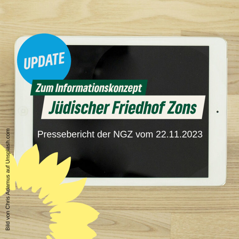 Update: Jüdischer Friedhof Zons